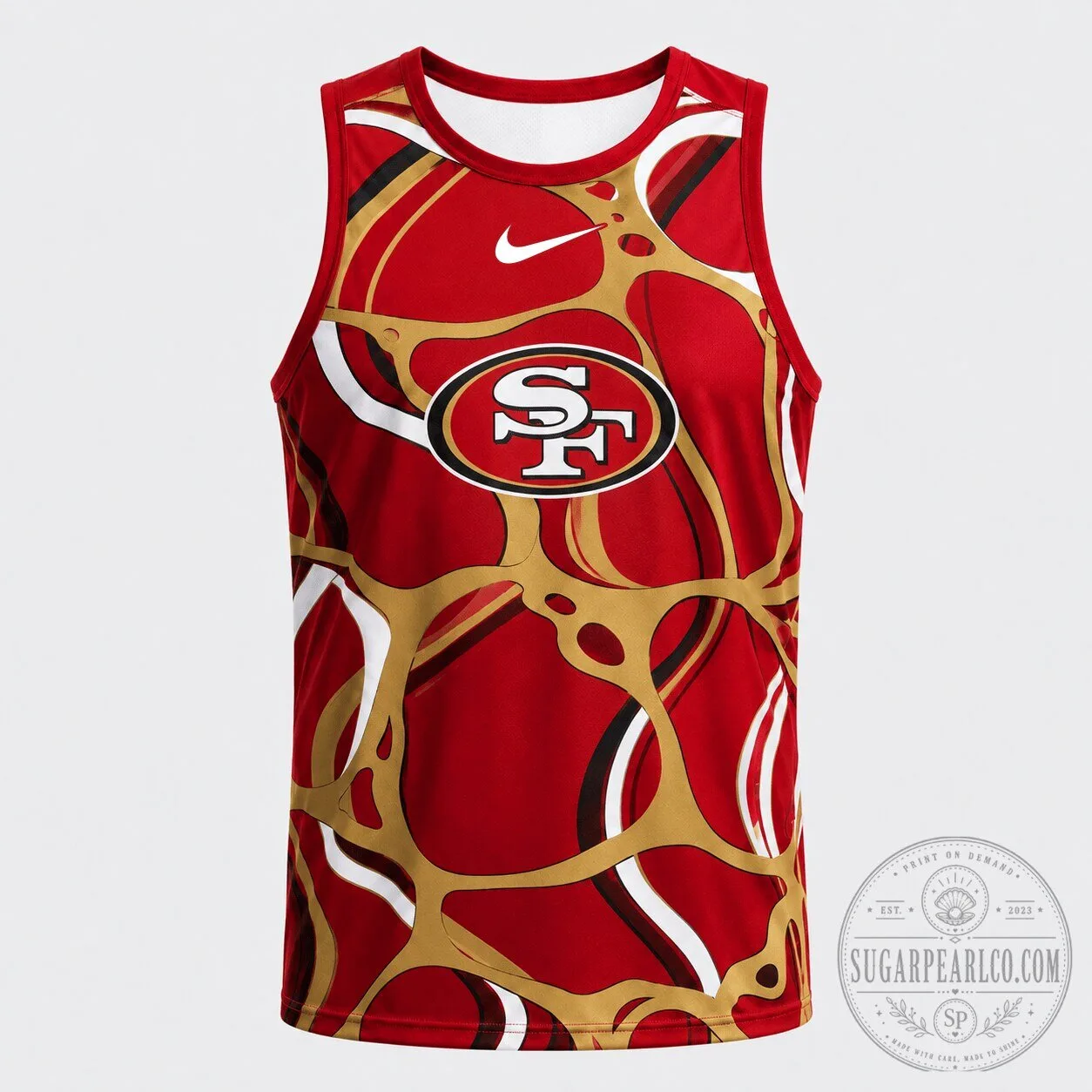 San Francisco 49ers NFL Athletic Graphic Tank Top