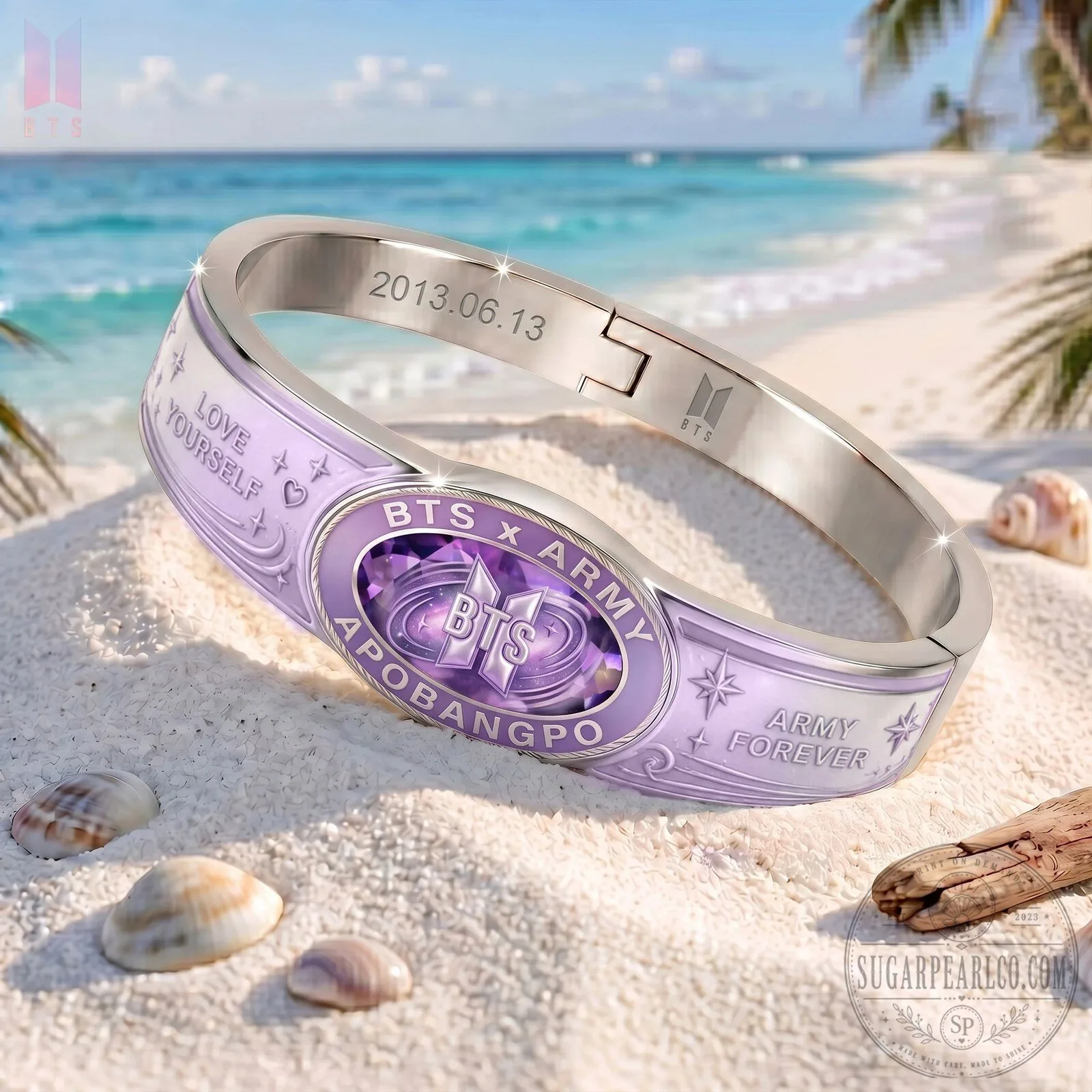 BTS Bangtan Boys K-Pop Love Yourself Army Forever Commemorative Bracelet