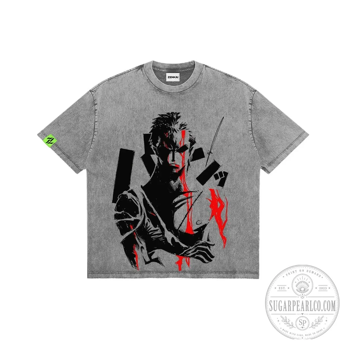 Roronoa Zoro Nothing Happened One Piece Anime T-Shirt