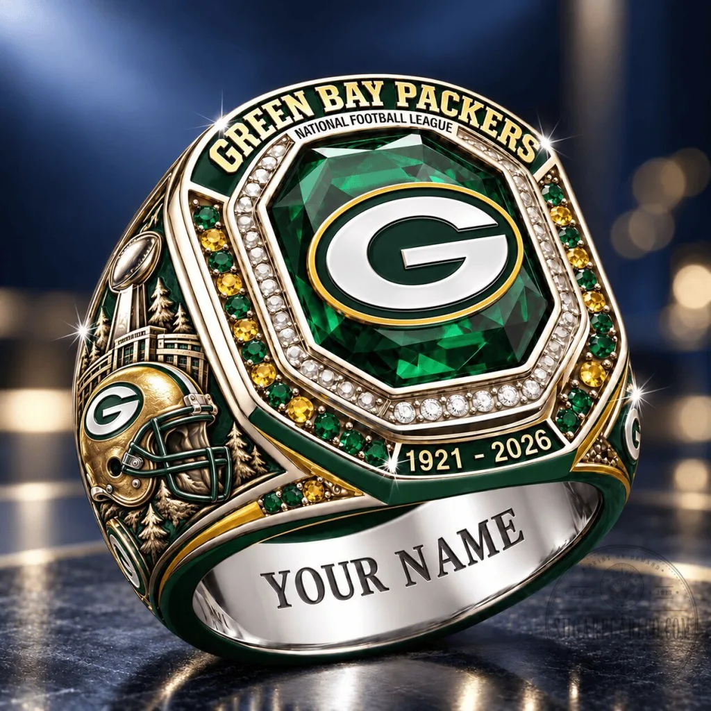 Green Bay Packers National Football League Championship Ring Green Bay Packers National Football League Championship Ring