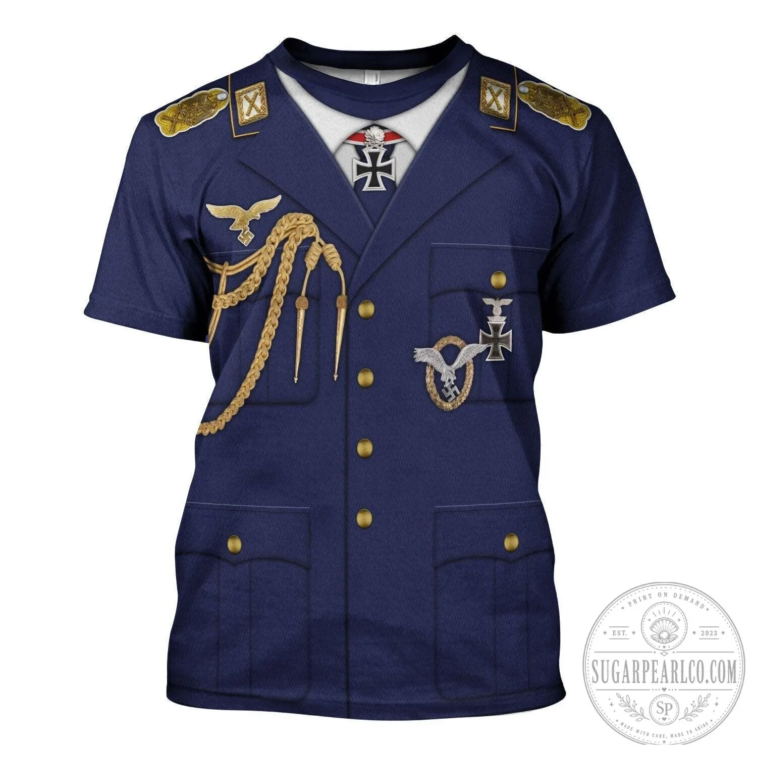 Hermann Göring Luftwaffe Uniform 3D Print Hoodie 19 Hermann Göring Luftwaffe Uniform 3D Print Hoodie