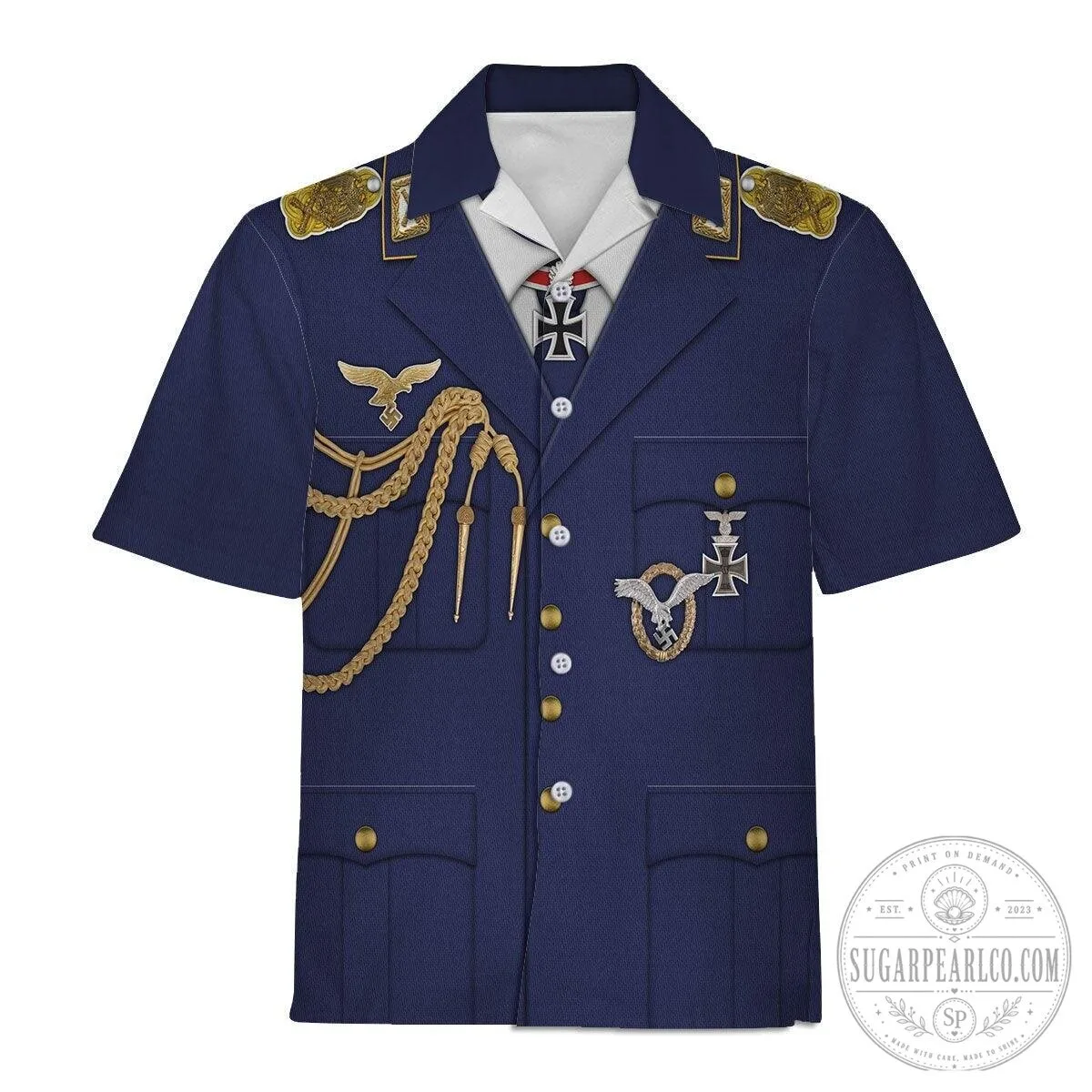 Hermann Göring Luftwaffe Uniform 3D Print Hoodie 20 Hermann Göring Luftwaffe Uniform 3D Print Hoodie