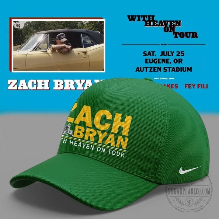 Zach Bryan With Heaven On Tour Oregon Football Green Hoodie 14 Zach Bryan With Heaven On Tour Oregon Football Green Hoodie