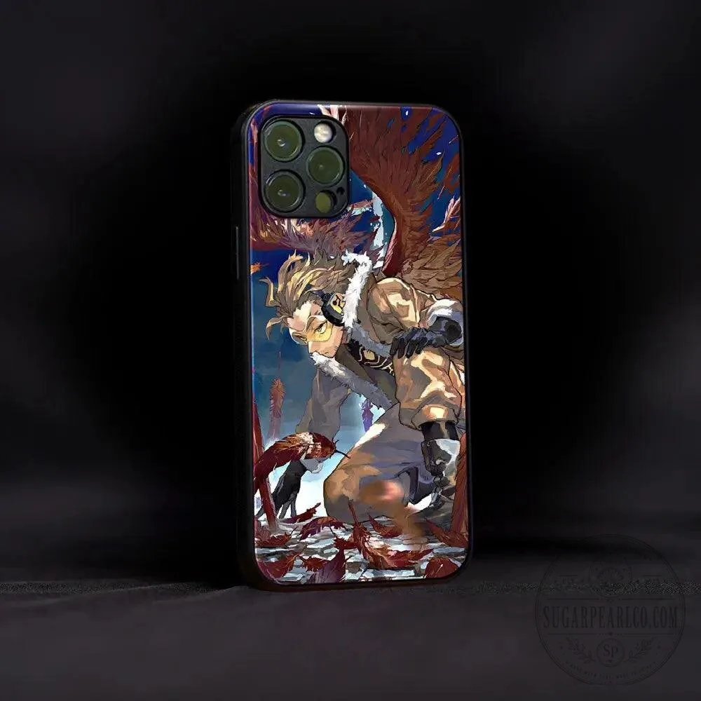 My Hero Academia Hawks Anime Manga Character Phone Case 5 My Hero Academia Hawks Anime Manga Character Phone Case