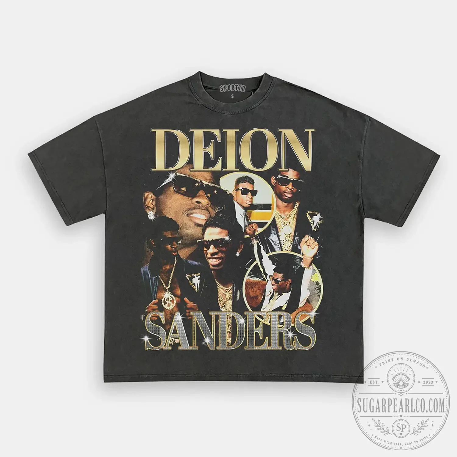 Deion Sanders Football Legend Vintage Style Graphic T-Shirt 5 Deion Sanders Football Legend Vintage Style Graphic T-Shirt
