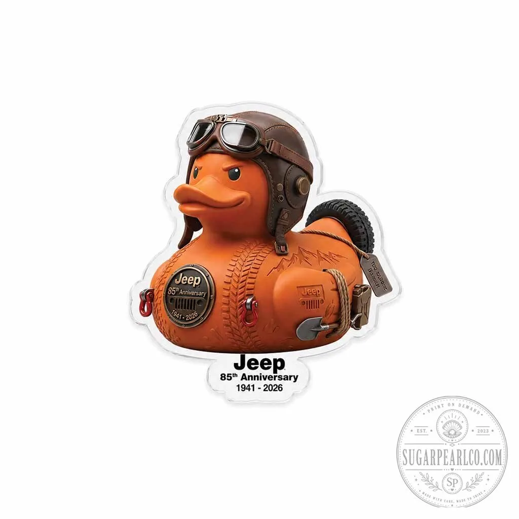 Jeep 85th Anniversary Adventure Duck Commemorative Magnet