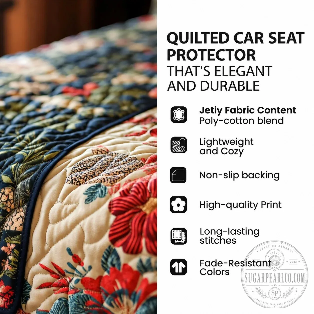 Nautical Lighthouse Sailboat Ocean Quilted Car Seat Cover Protector 11 Nautical Lighthouse Sailboat Ocean Quilted Car Seat Cover Protector