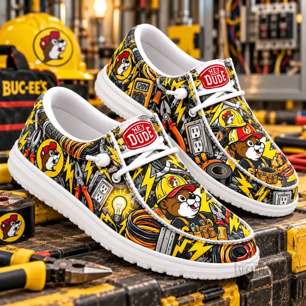 Buc-ee's Electrician Beaver Tools Loafer Shoes for Men and Women Buc-ee's Electrician Beaver Tools Loafer Shoes for Men and Women