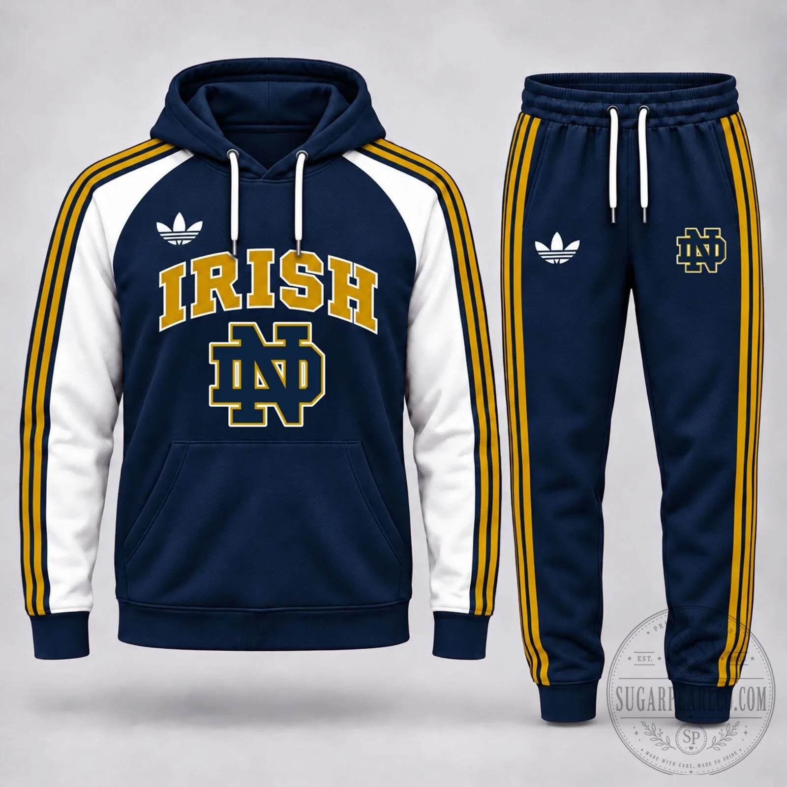 Notre Dame Fighting Irish NCAA Classic Varsity Hoodie Sweatshirt 5 Notre Dame Fighting Irish NCAA Classic Varsity Hoodie Sweatshirt