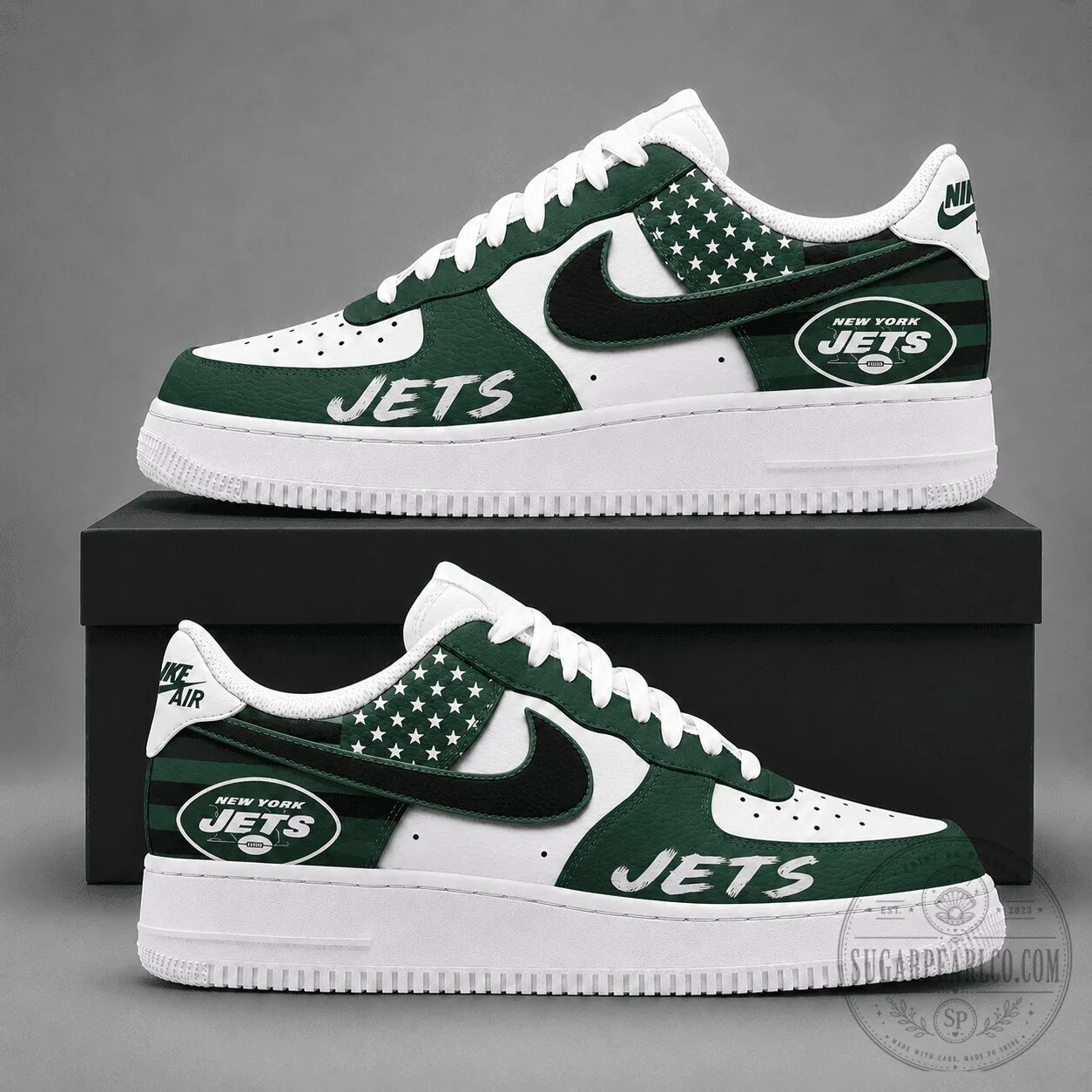 New York Jets American Football Team Custom Designed Sneakers Shoes