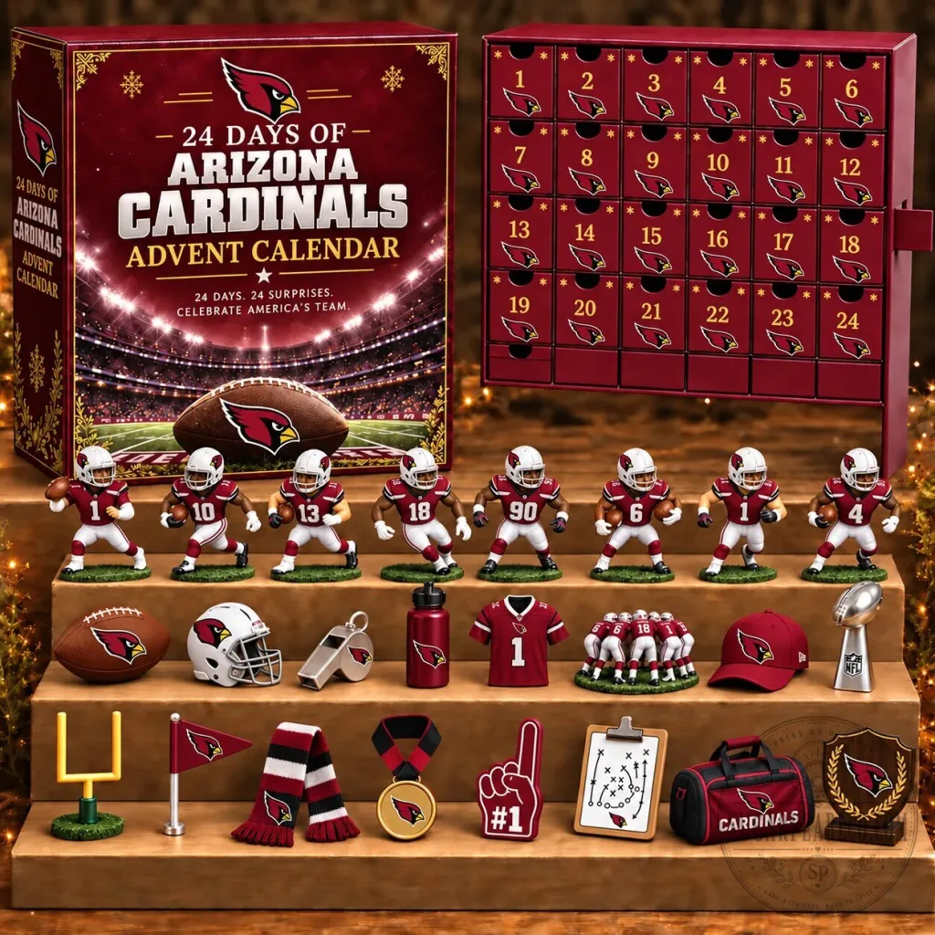 Arizona Cardinals National Football League 24 Days of Christmas Advent Calendar Arizona Cardinals National Football League 24 Days of Christmas Advent Calendar